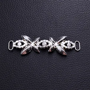 Wholesale High Quality sparkly fashion style clear rhinestone bikini chain connector