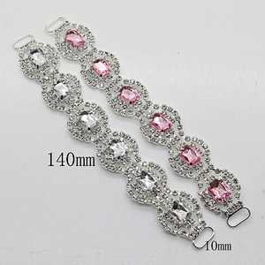 Wholesale high quality Swimwear Rhinestone Bikini Connector 2018