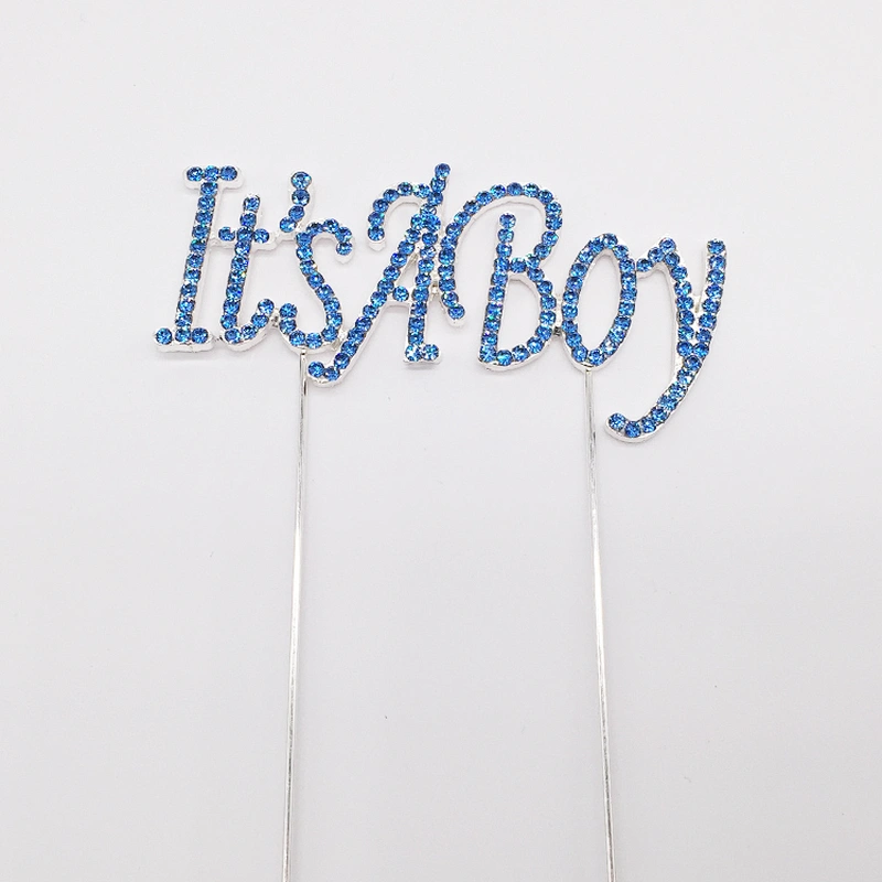 Party decorations customized cake topper supplies it's a boy/it's a girl birthday party cake topper
