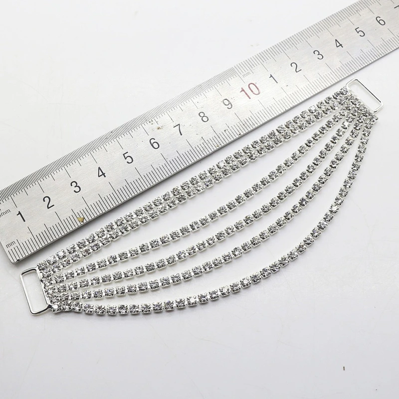Wholesale bling Swimwear Rhinestone Diamante metal Bikini Connector