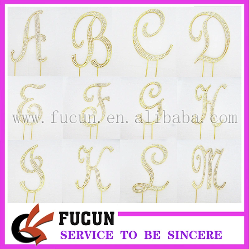 rhinestone Letter 