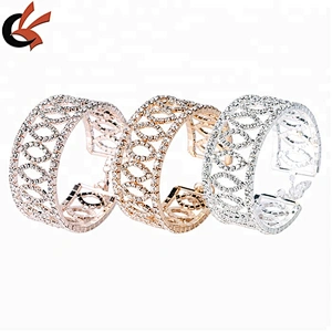 Wholesale Hollow Out Marquise Crystal Rhinestone Bracelet