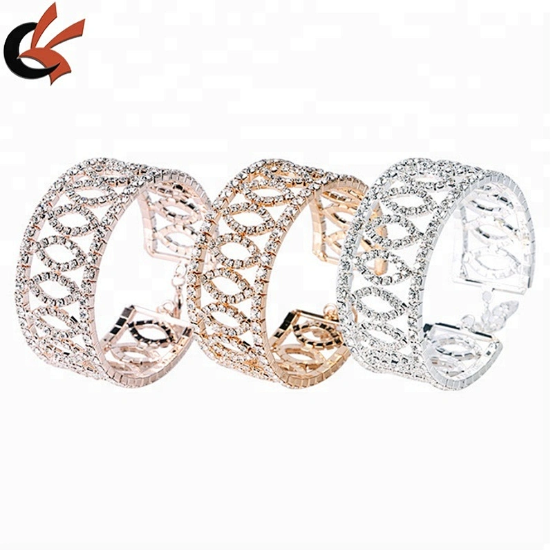 Wholesale Hollow Out Marquise Crystal Rhinestone Bracelet