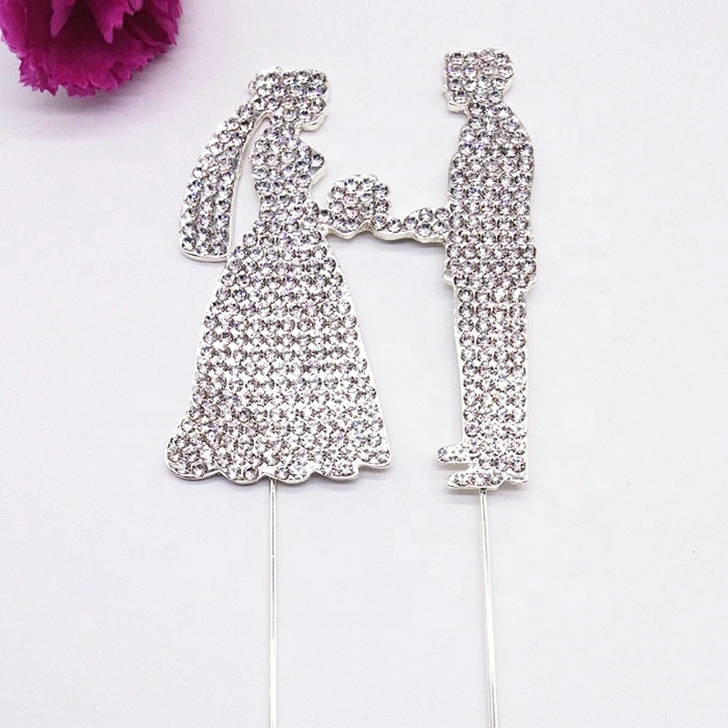 sparkle figurines wedding cake topper for wedding cake decoration
