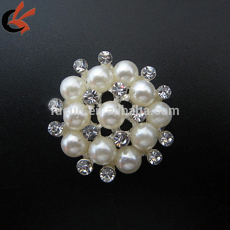 plating gold small clear rhinestone brooch,mini ribbon buckles