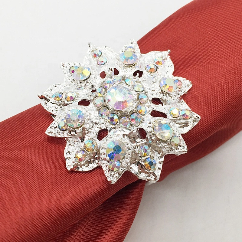 Amazing AB Rhinestone Bridal Crystal Disposable Napkin Ring