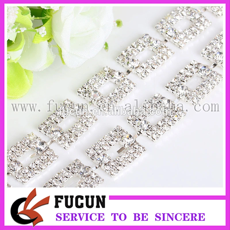 Stunning Beaded Crystal Rhinestone Diamante Trim Ribbon Bridal Wedding Chain