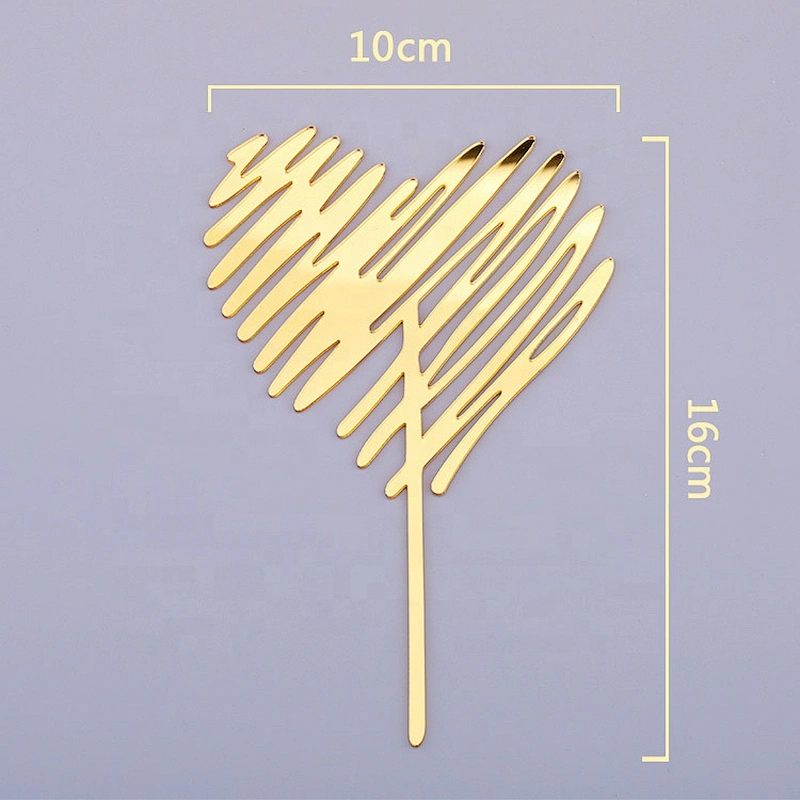 Hot selling custom multicolor cake accessory cake topper acrylic for happy birthday decoration