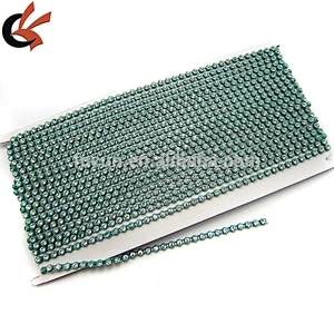 plastic base sparkly rhinestone trim by the yard