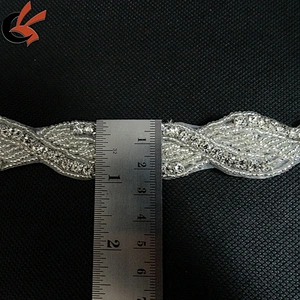 waist crystal diamond crystal Trim Bridal Belts for Wedding