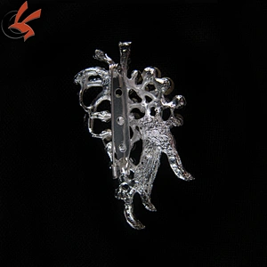 grape shape rhinestone brooch for sale