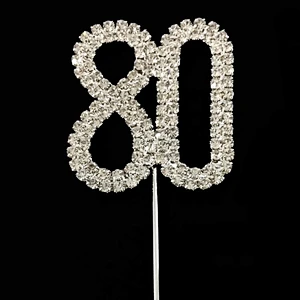 best selling items new product 2018 high quality cheaper rhinestone cake topper for party decoration