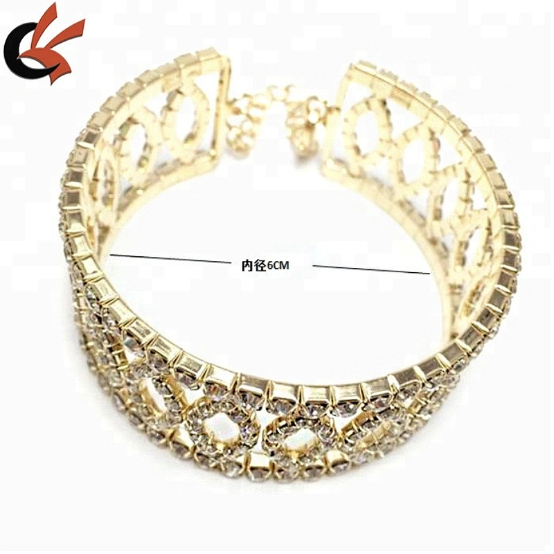 Wholesale Hollow Out Marquise Crystal Rhinestone Bracelet