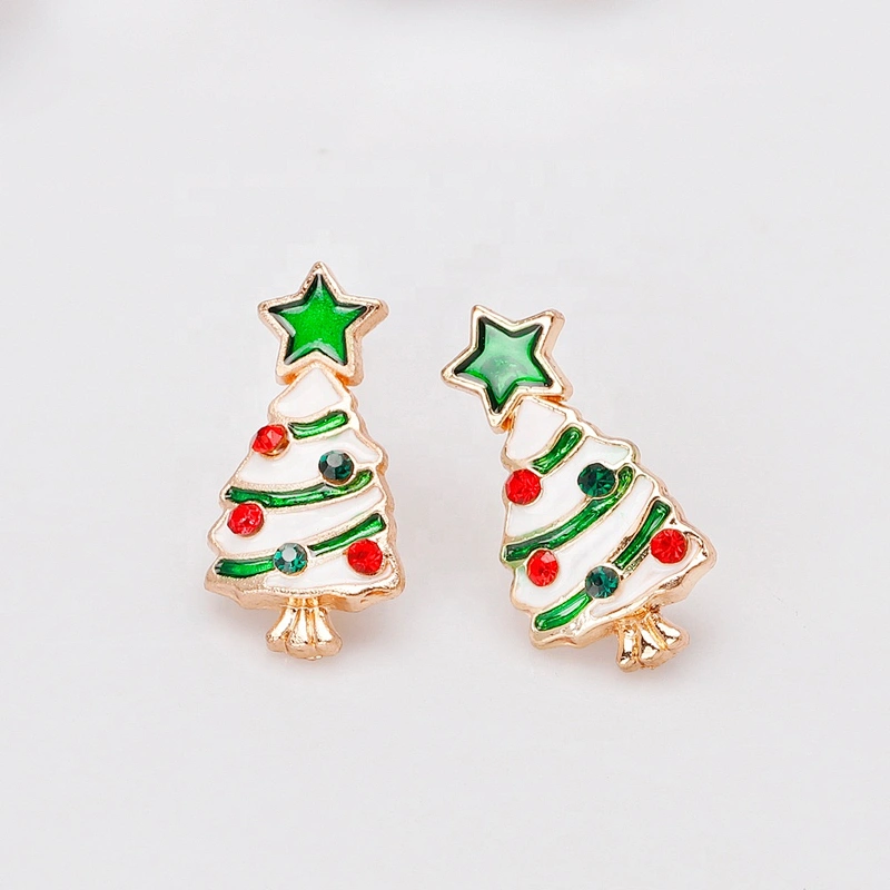 NEW Woman Novelty party Christmas xmas Tree Earrings