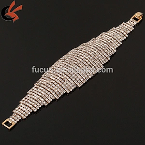 fashion luxury diamond crystal rhinestone bracelet
