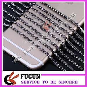 2016 Wholesale Rhinestone Cup Chain Fancy Bridal Rhinestone cup Chain