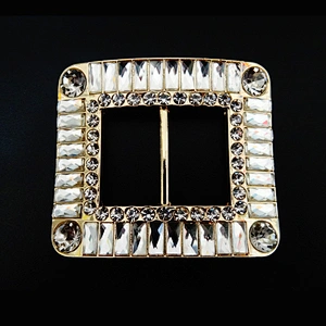 Fashion wholesale custom metal belt buckles blank metal shoe accessories