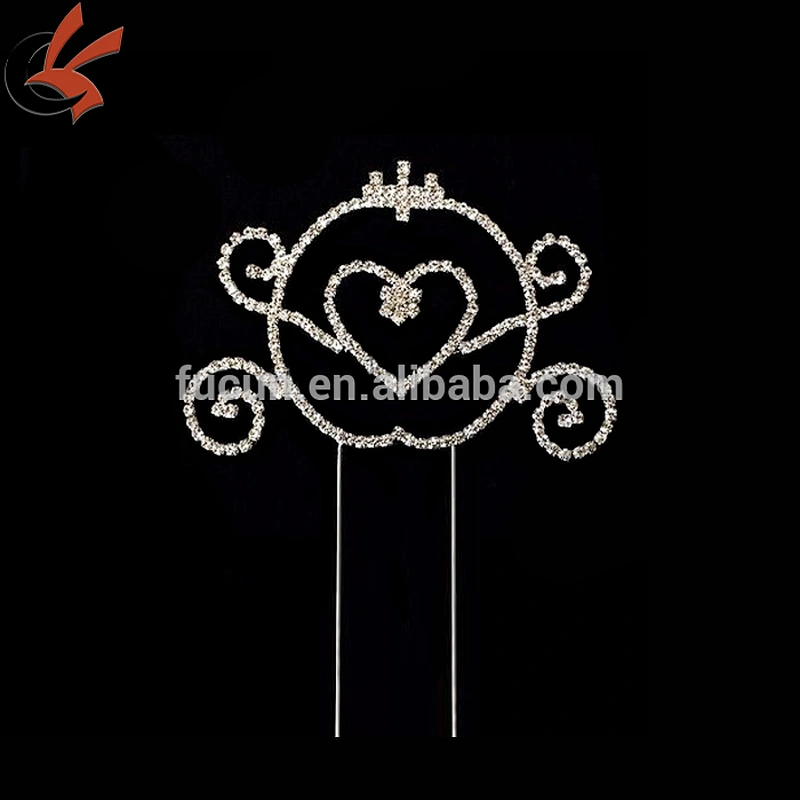China Factory High Quality custom Rhinestone Cake Topper