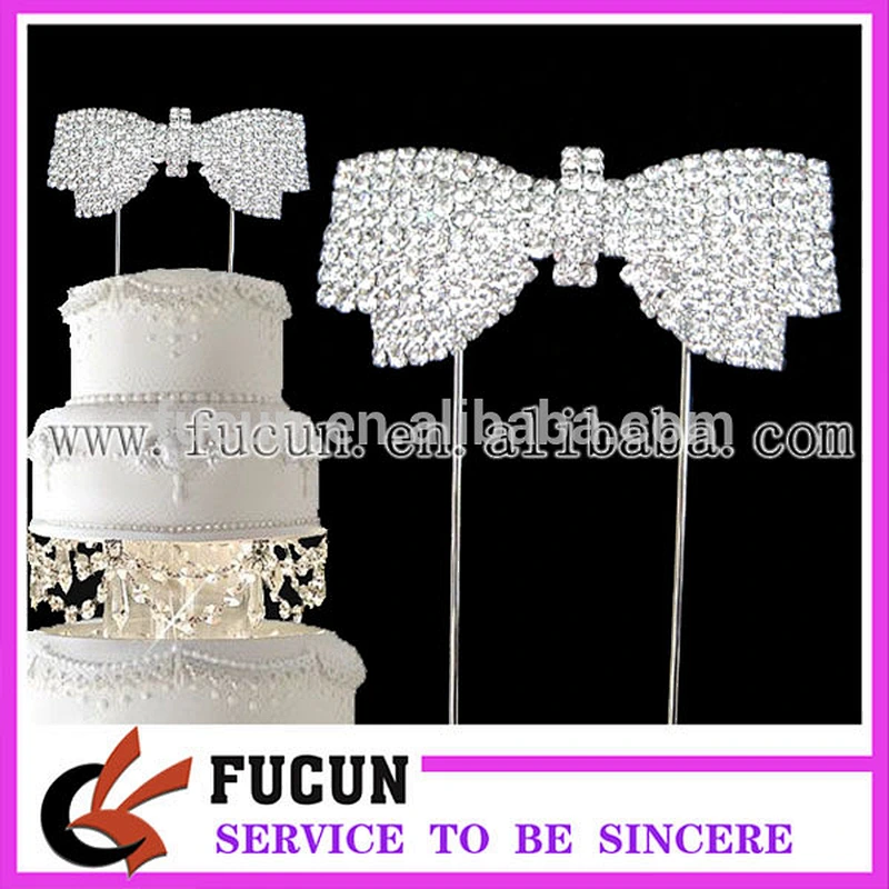 hot sale rhinestone cake topper /party supply /wedding decoration