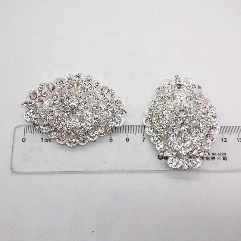 Factory for Sale Rhinestone Wedding Bridal Brooch Pin