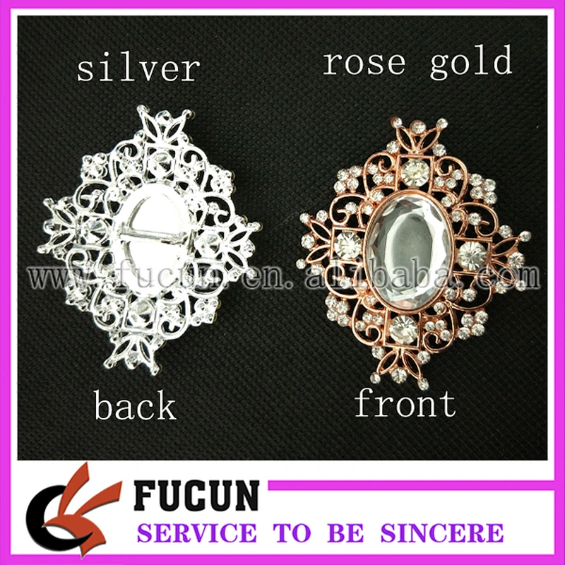 Wedding Card Craft Supplies Vintage Diamante Slider Buckles