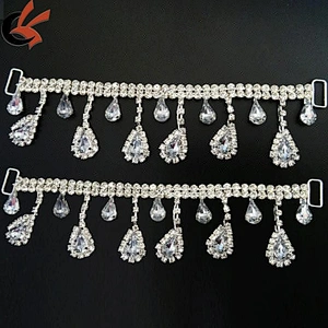 headband garment crystal diamante decorative rhinestone connector