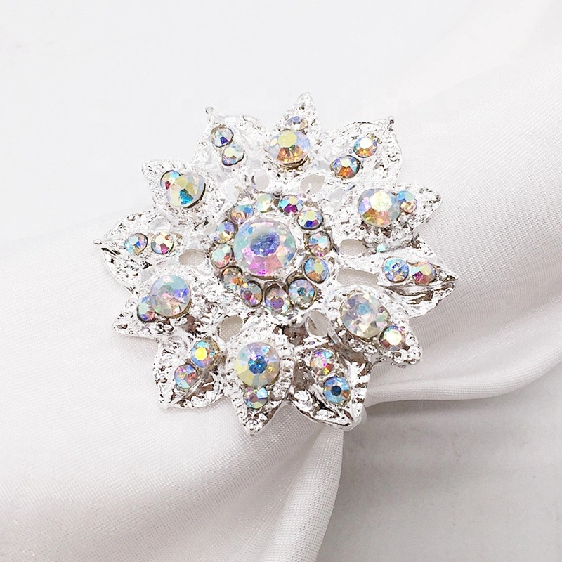 Amazing AB Rhinestone Bridal Crystal Disposable Napkin Ring