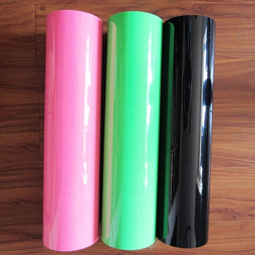 Korea quality PVC/PU/Glitter/Flock heat transfer film for t-shirt