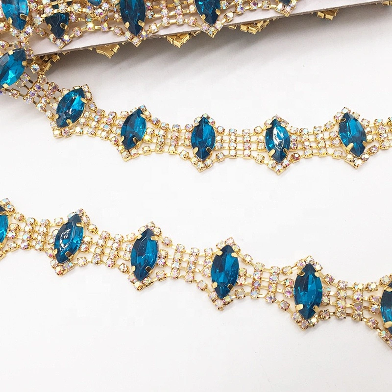 Garment Use Rhinestones Type Crystal Main Stone Body Jewelry Trimmings For Clothing Decoration