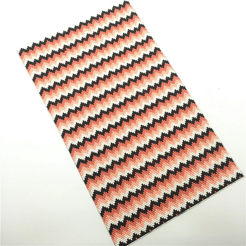 DIY shoe garment decoration colorful beaded hotfix glue colorful resin mesh sheet on sell