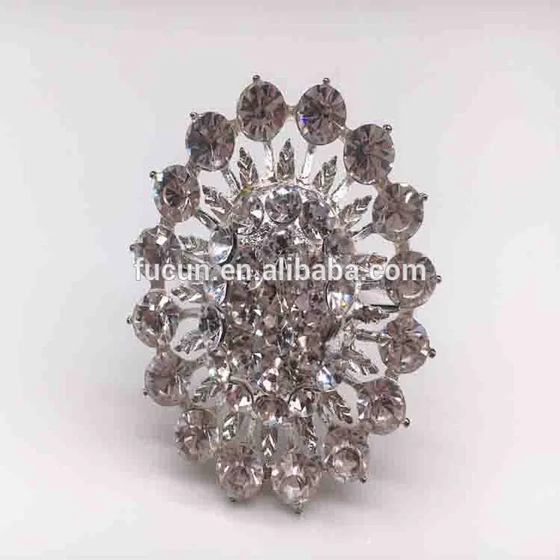 Wholesale Wedding Favor Sparkle Rhinestone Napkin Ring for sale