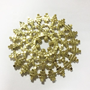 9cm handmade round shape special design gold topaz rhinestone applique patches for clothes