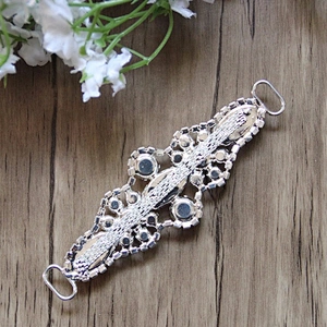 2020 Bikini Competition Jewelry Rhinestones Decoration Crystal AB Rhinestone Swimwear Bikini Connector for sell