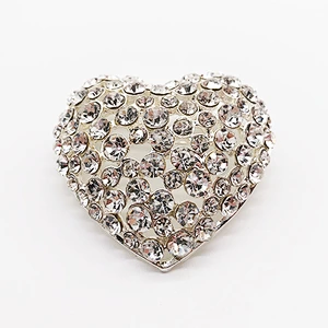 China wholesale large teardrop rhinestone women brooch  for wedding invitations