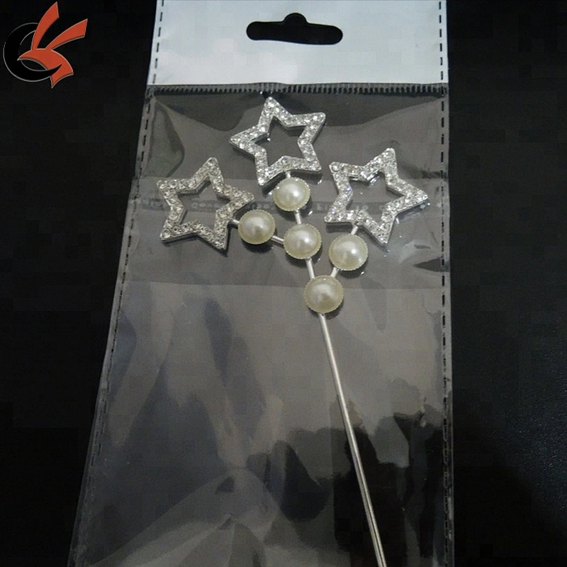 China Supplier  Pear Rhinestone Star Tree Rhinestone Cake Topper