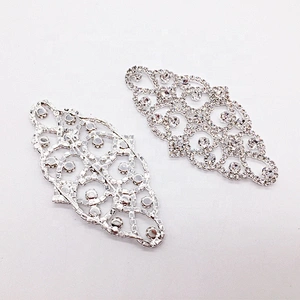 Wedding Supplies Wholesale Decorative Crystal Rhinestone Bridal Bulk Ribbon Wrap Applique