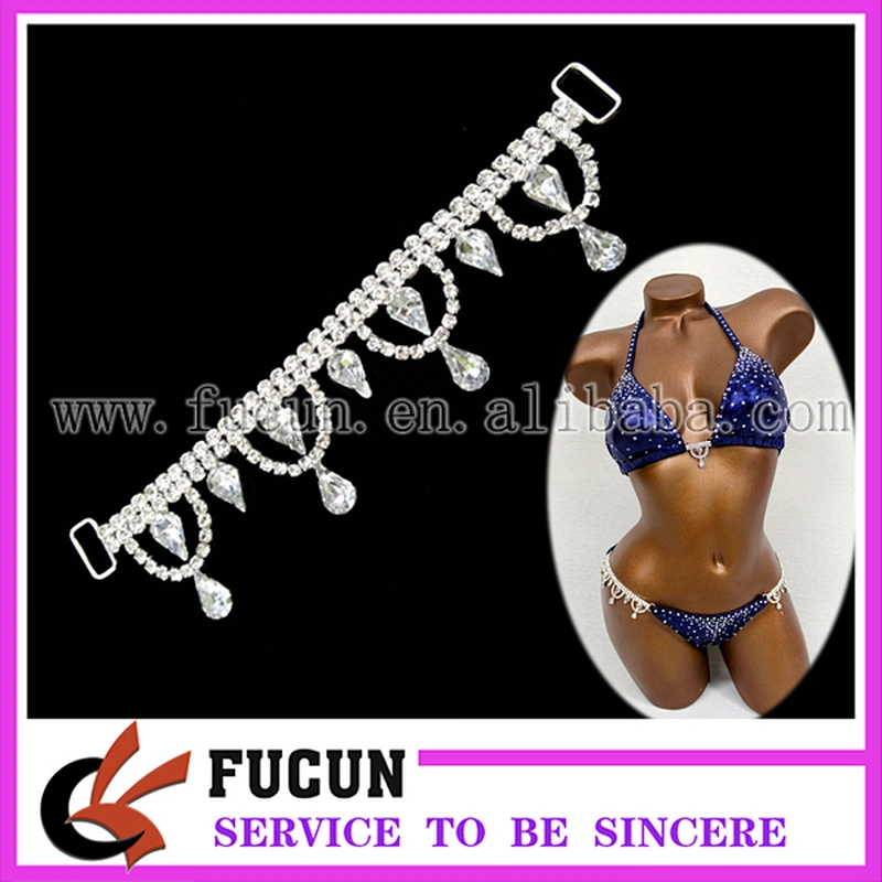 headband garment crystal diamante decorative rhinestone connector