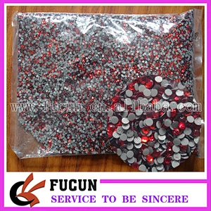Hot-Fix Iron-On Flat-Back Beads Rhinestones Multi Color & Size Selection