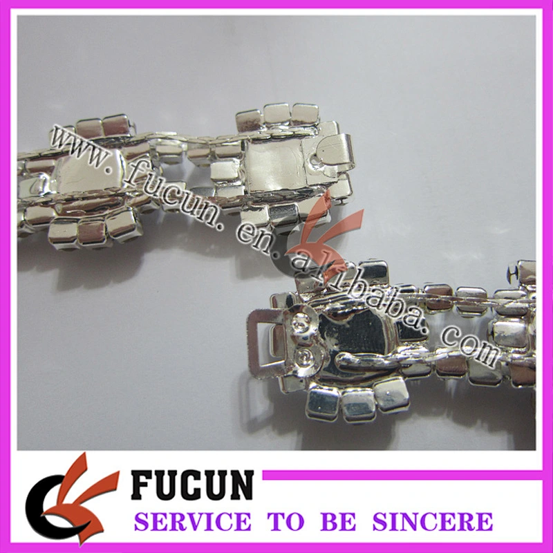 Hot sale rhinestone headband long straight middle bikini connector