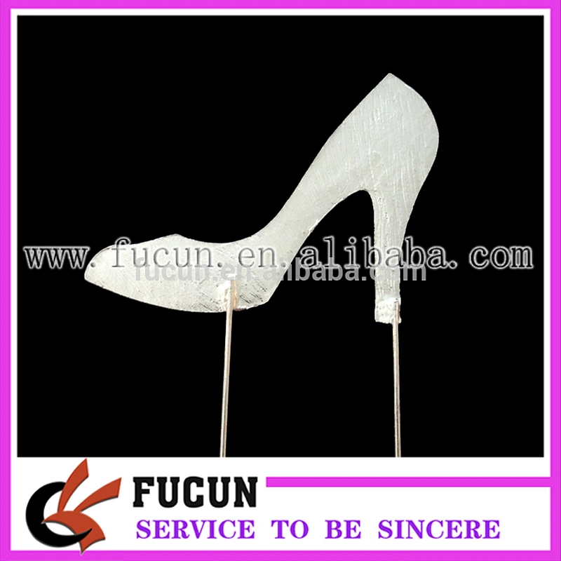 Custom new products 2016 wedding high-heeled shoes cake topper party decorations supplies
