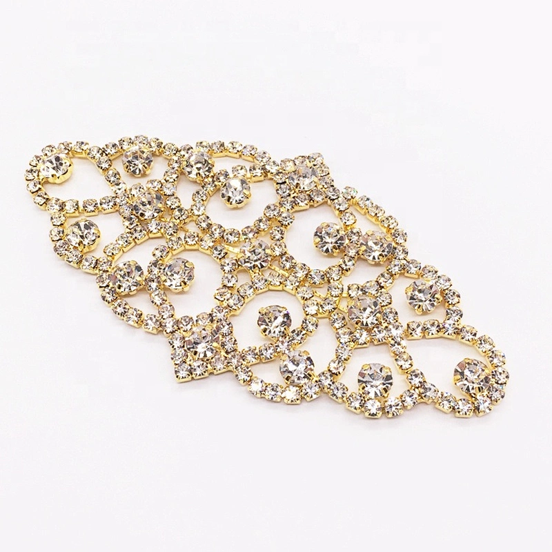 Wedding Supplies Wholesale Decorative Crystal Rhinestone Bridal Bulk Ribbon Wrap Applique