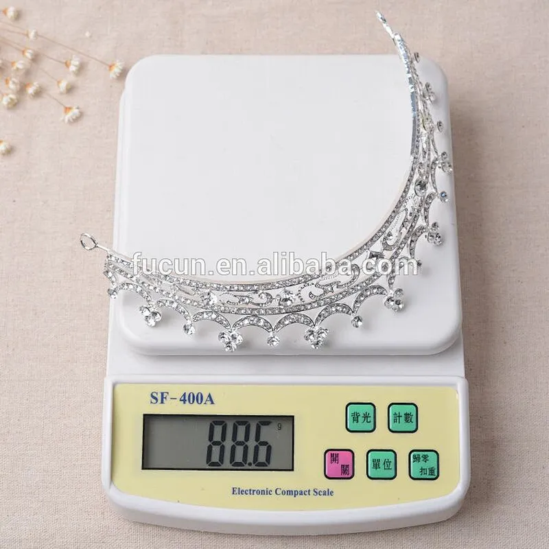 Best selling Fashion crystal rhinestone alloy bridal head crown
