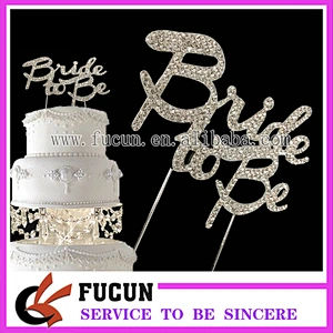 Customize Bride Wedding Party Frozen Lovely Cake Topper Bride-To-Be Wedding Cake Topper