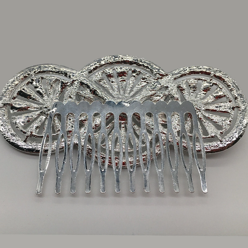Factory Wholesale zinc alloy Rhinestone bridal Crystal Hair Comb
