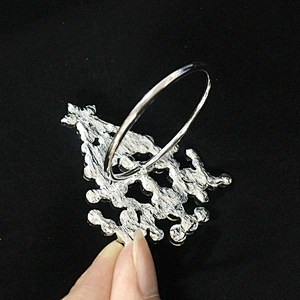 Fashion Decorative Blingbling Jewelry Christmas Tree Napkin Ring for Christmas
