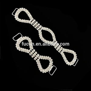 2018 Crystal Rhinestone diamond Bikini Connector For Swimwear Metal Accessories
