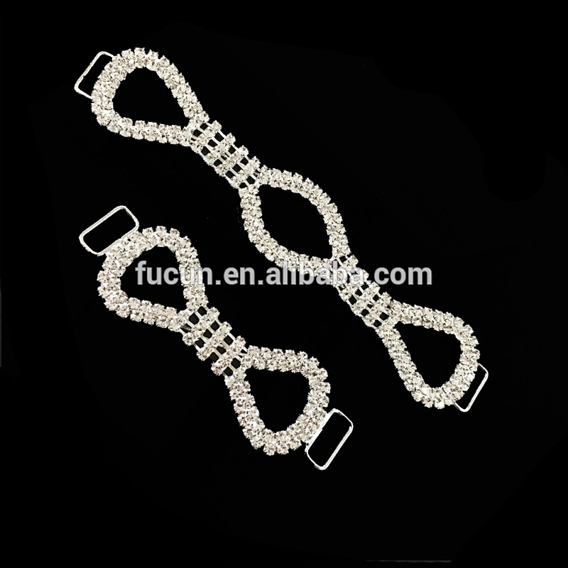 2018 Crystal Rhinestone diamond Bikini Connector For Swimwear Metal Accessories