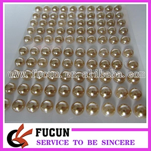 Fashion design acrylic rhinestone sticker crystals gems sticker