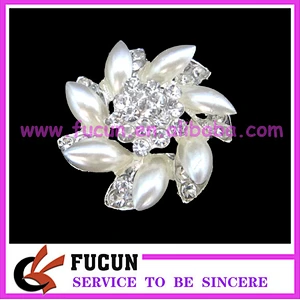 wholesale bulk fashion jewelry pearl and rhinestone embellishments for wedding dress