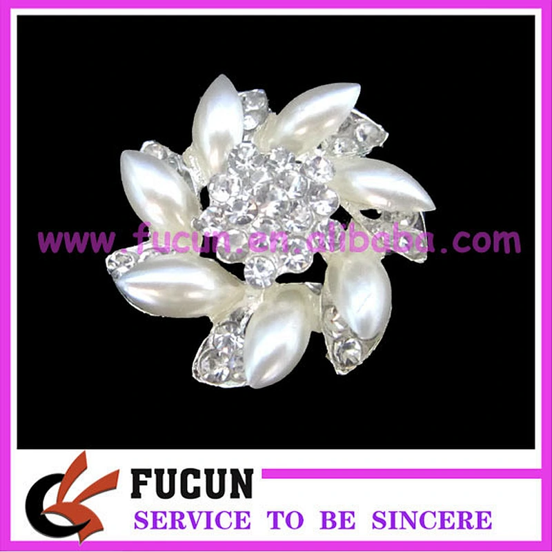 wholesale bulk fashion jewelry pearl and rhinestone embellishments for wedding dress